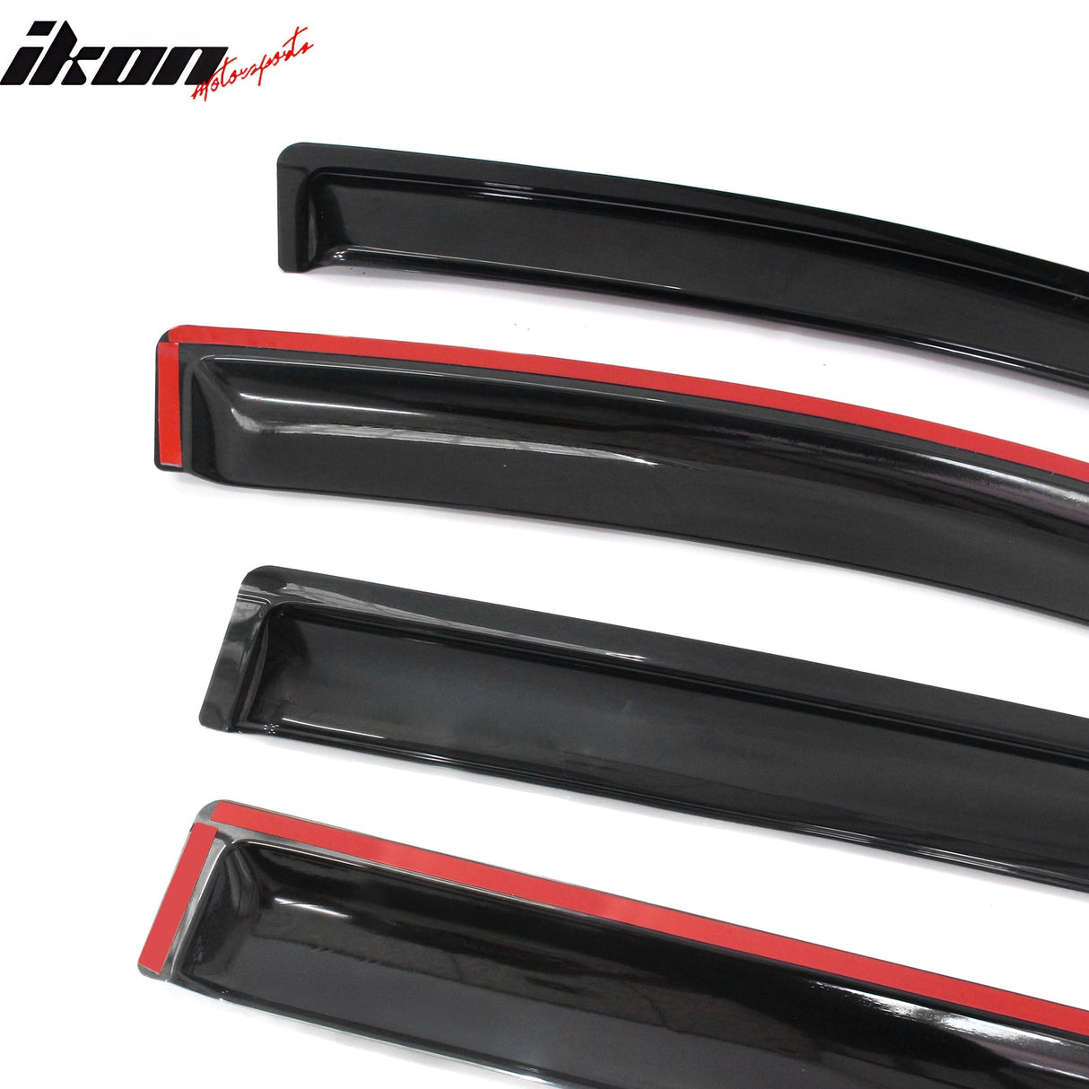 2014-2024 Mitsubishi Mirage Hatchback Window Visors 4Pc Set