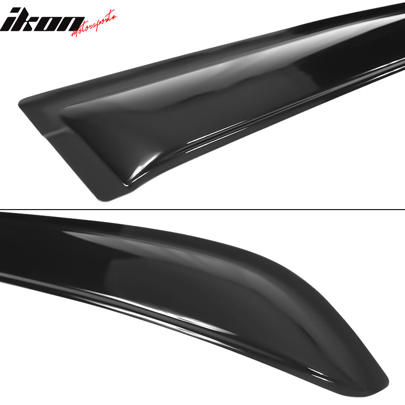 2005-2020 Nissan Frontier Slim Style Smoke Tinted Visor Window Acrylic