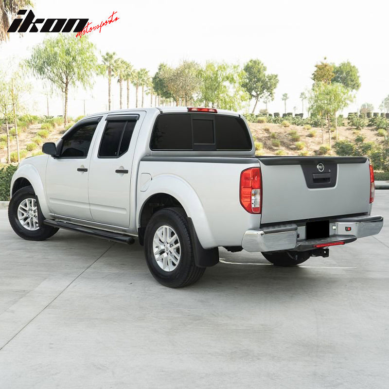 2005-2020 Nissan Frontier Slim Style Smoke Tinted Visor Window Acrylic