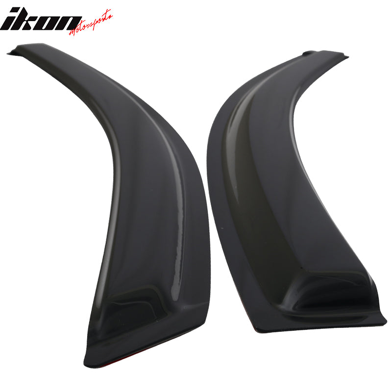 2004-2008 Nissan Maxima Slim Style Smoke Tinted Visor Window Acrylic