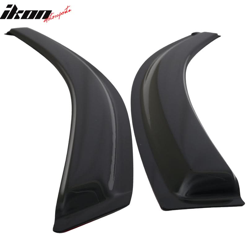 2004-2008 Nissan Maxima Slim Style Smoke Tinted Visor Window Acrylic