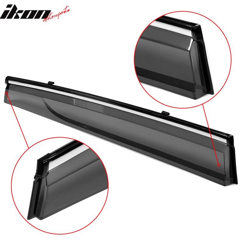 2015-2024 Nissan Murano Tape On Window Visors Rain Guard 4PC