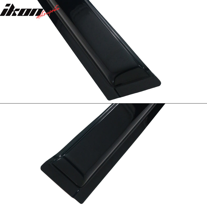 2014-2020 Nissan Rogue Slim Style Smoke Tinted Window Visors Acrylic