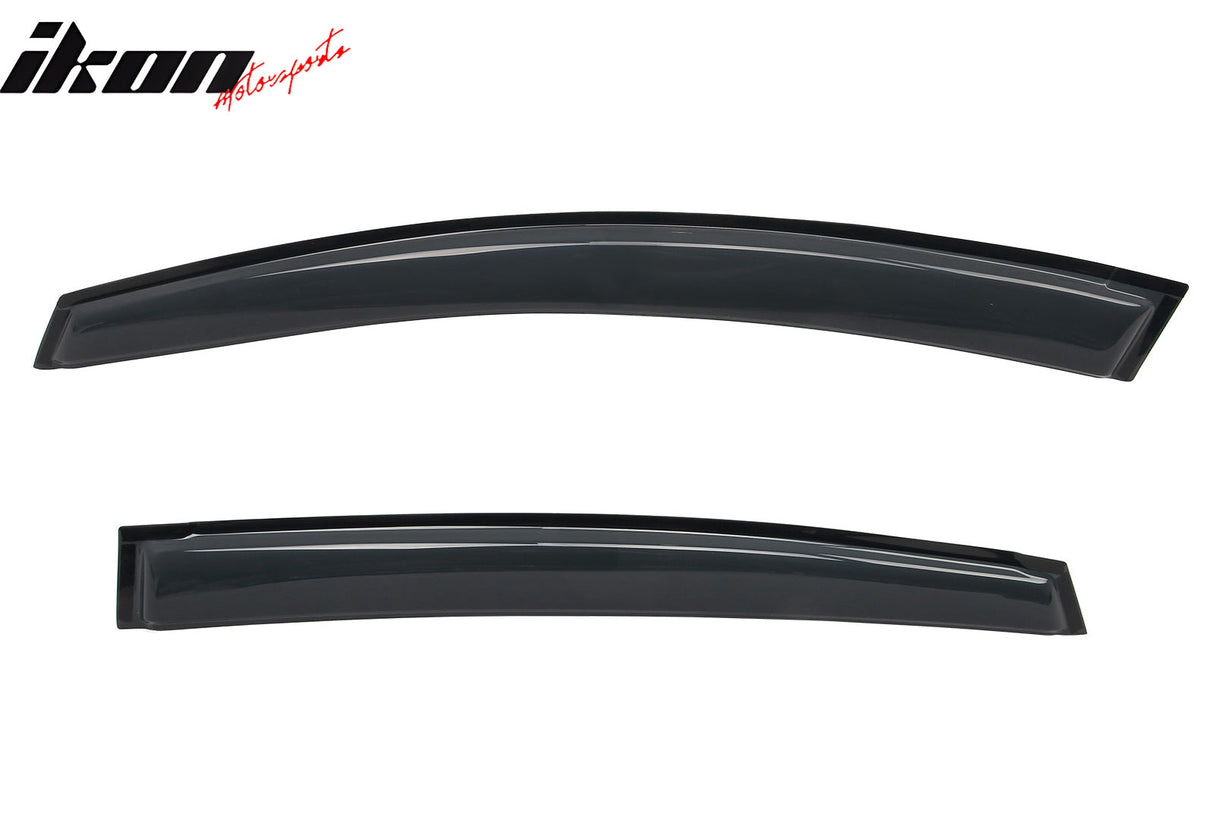 2018-2023 Subaru Crosstrek & 2017-2023 Impreza Hatchback Window Visors