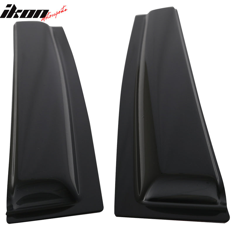 2014-2018 Subaru Forester Slim Style Smoke Tinted Window Visor Acrylic