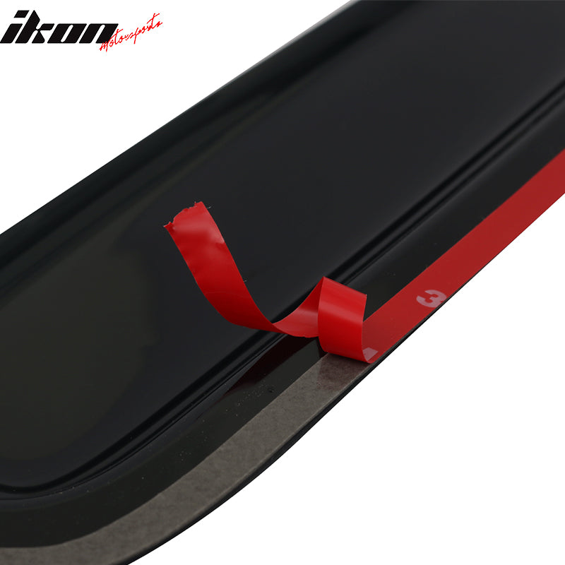 2014-2018 Subaru Forester Slim Style Smoke Tinted Window Visor Acrylic