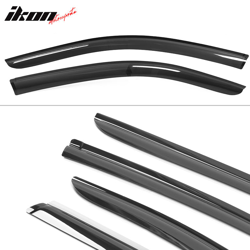 2005-2006 Subaru Outback Legacy Slim Smoke Tinted Visor Window Acrylic