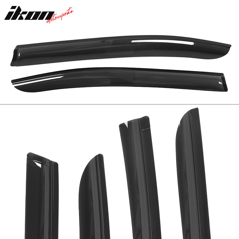 2005-2006 Subaru Outback Legacy Slim Smoke Tinted Visor Window Acrylic