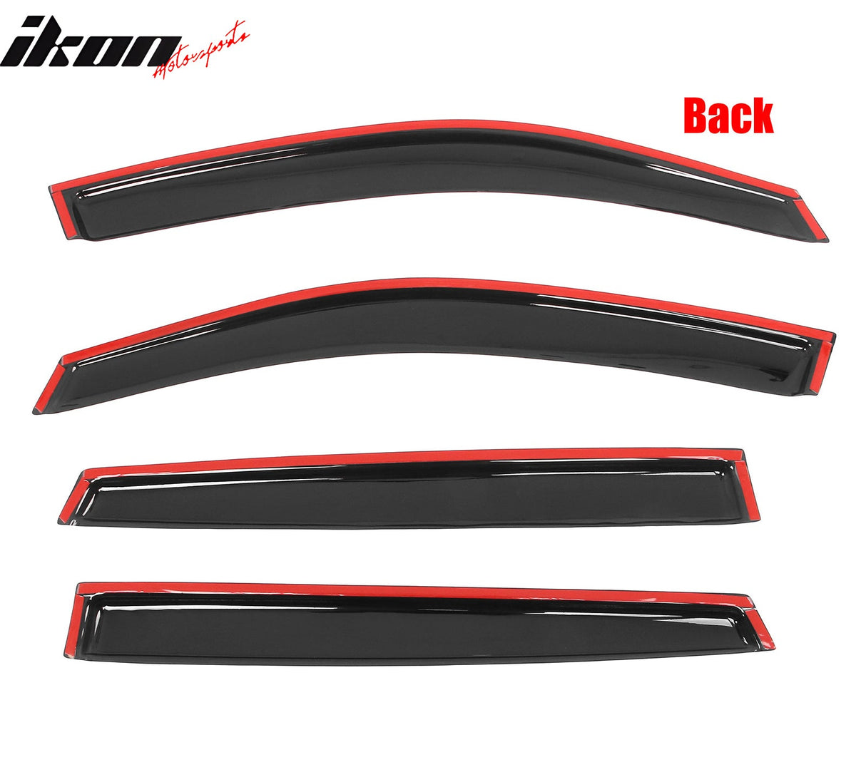 2020-2025 Subaru Outback 4PCS Tape on Window Visors Vent Rain Guards