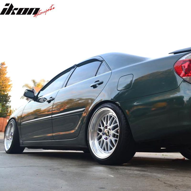 2002-2006 Toyota Camry Slim Style Smoke Visor Window Guard Acrylic