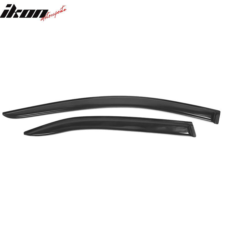 2007-2011 Toyota Camry Acrylic 4PC Window Visors Tape On Rain Guard