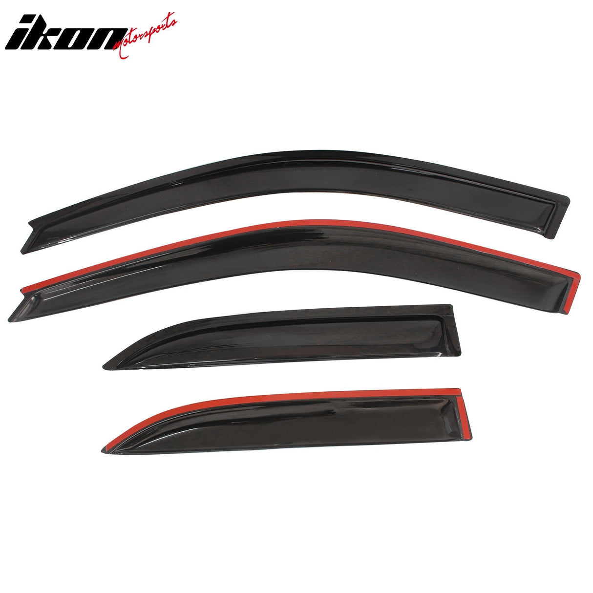 1997-2001 Toyota Camry Sedan Tape On Window Visors Smoke Acrylic