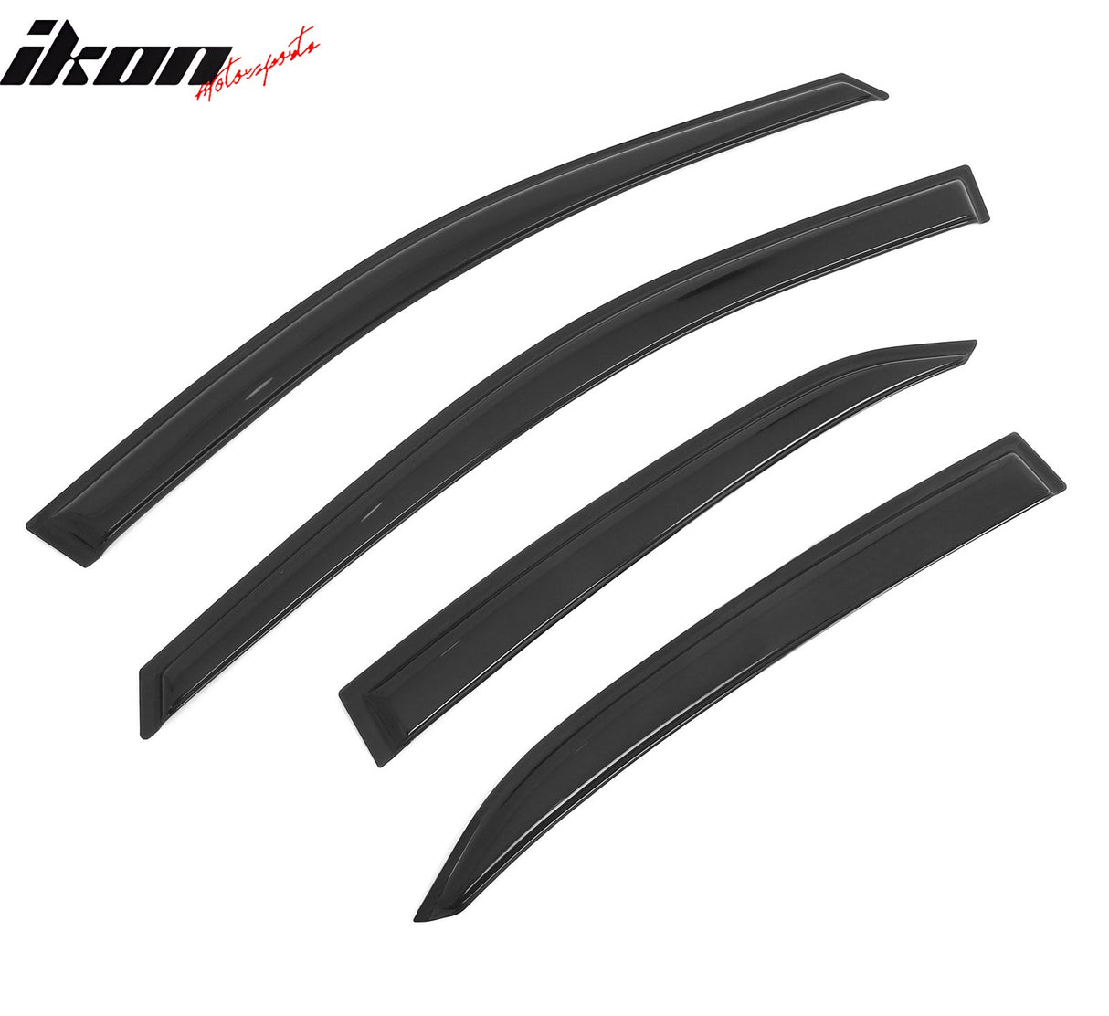 2018-2024 Toyota Camry 4PCS Tape on Window Visors Vent Rain Sun Guards
