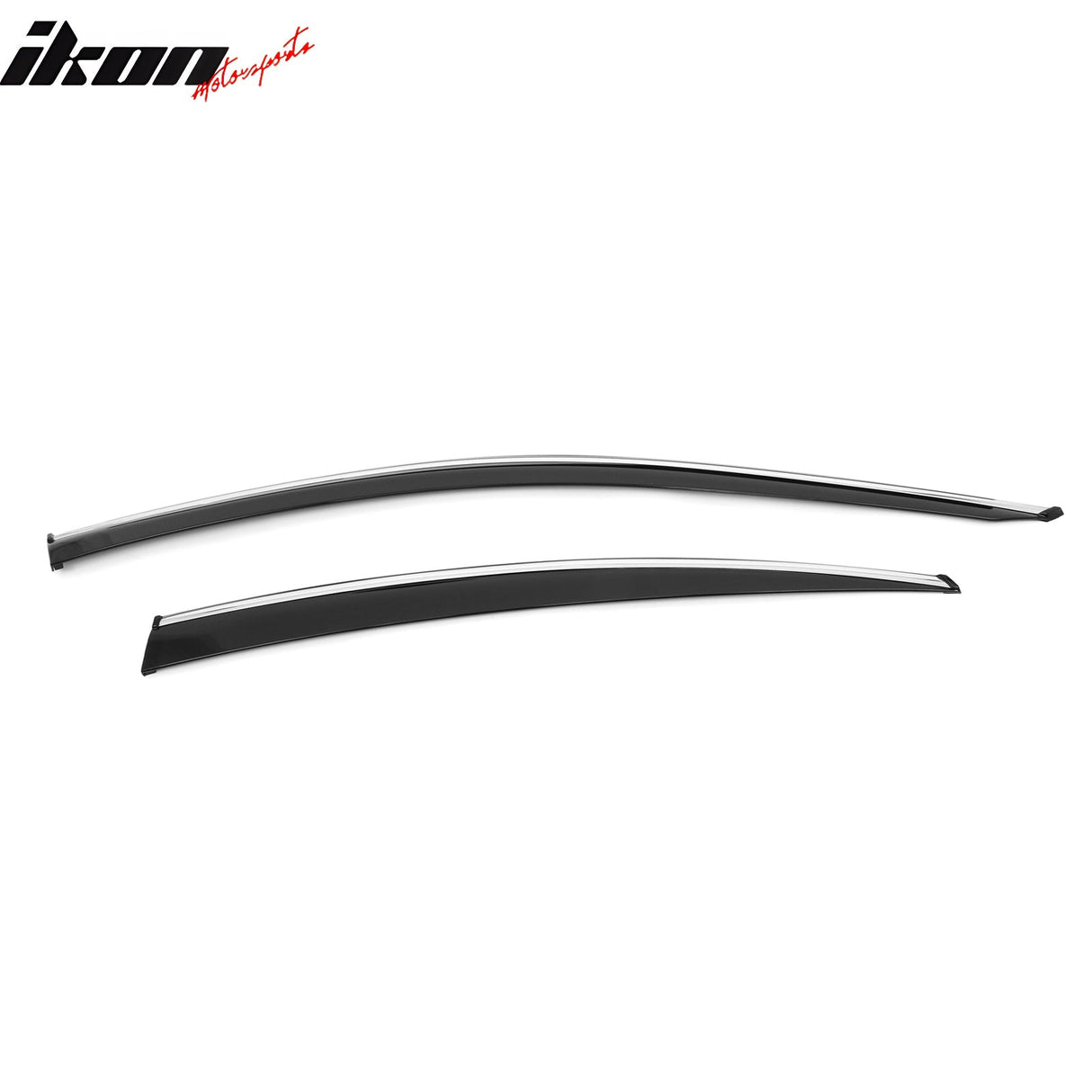 2025 Toyota Camry 4PC Window Visors Vent Rain Guard W/Chrome Trim PMMA