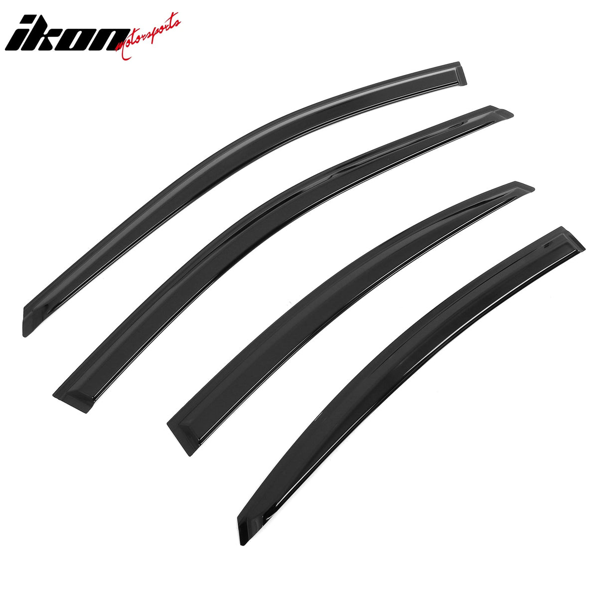 2025 Toyota Camry 4PCS Tape on Window Visors Vent Rain Sun Wind Guards