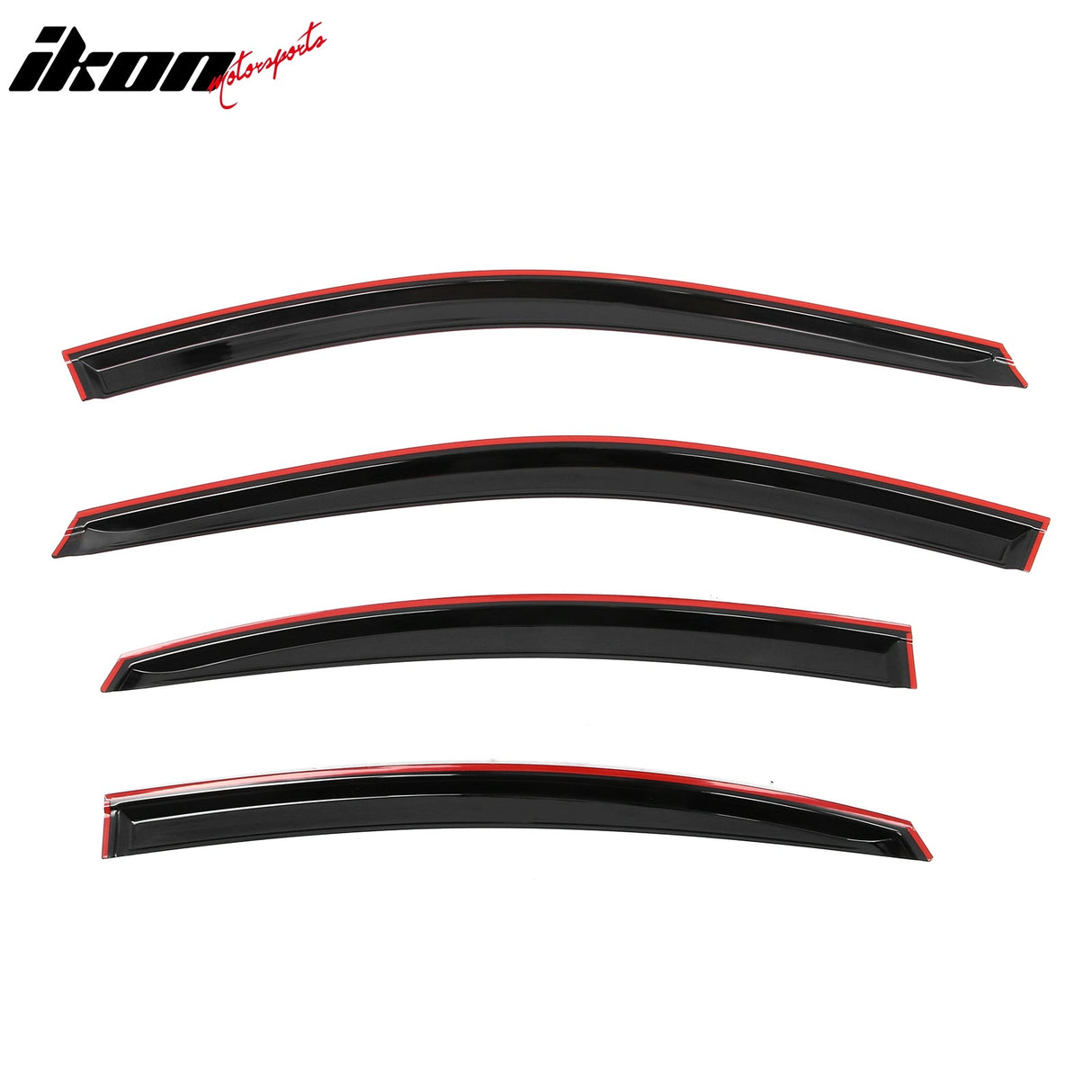 2025 Toyota Camry 4PCS Tape on Window Visors Vent Rain Sun Wind Guards