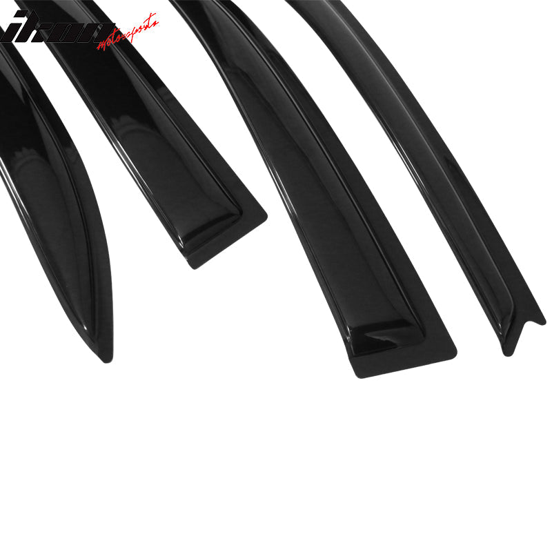 2003-2008 Toyota Corolla Sedan 4-Door Window Visor Guard Acrylic 4PC