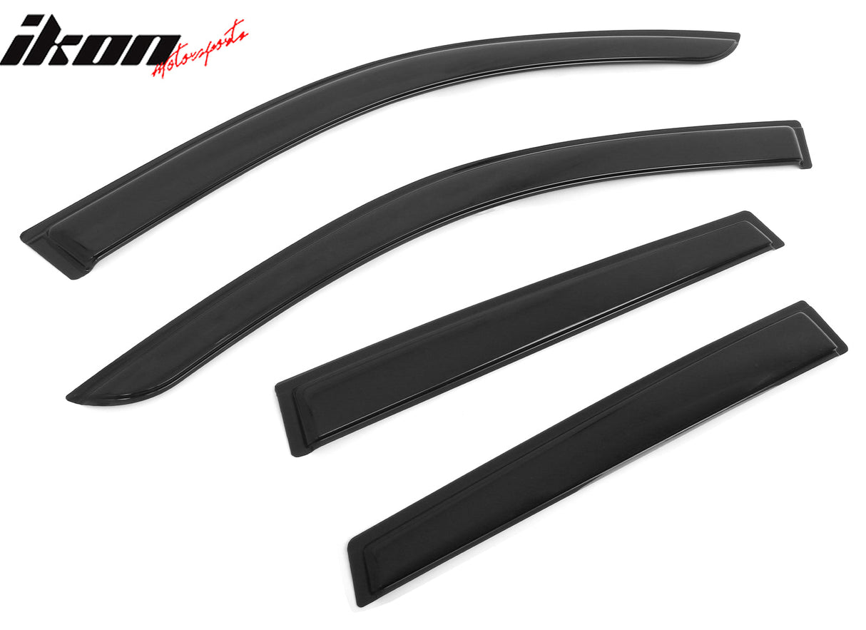2022-2025 Toyota Corolla Cross 4PCS Tape on Window Visors Sun Guards