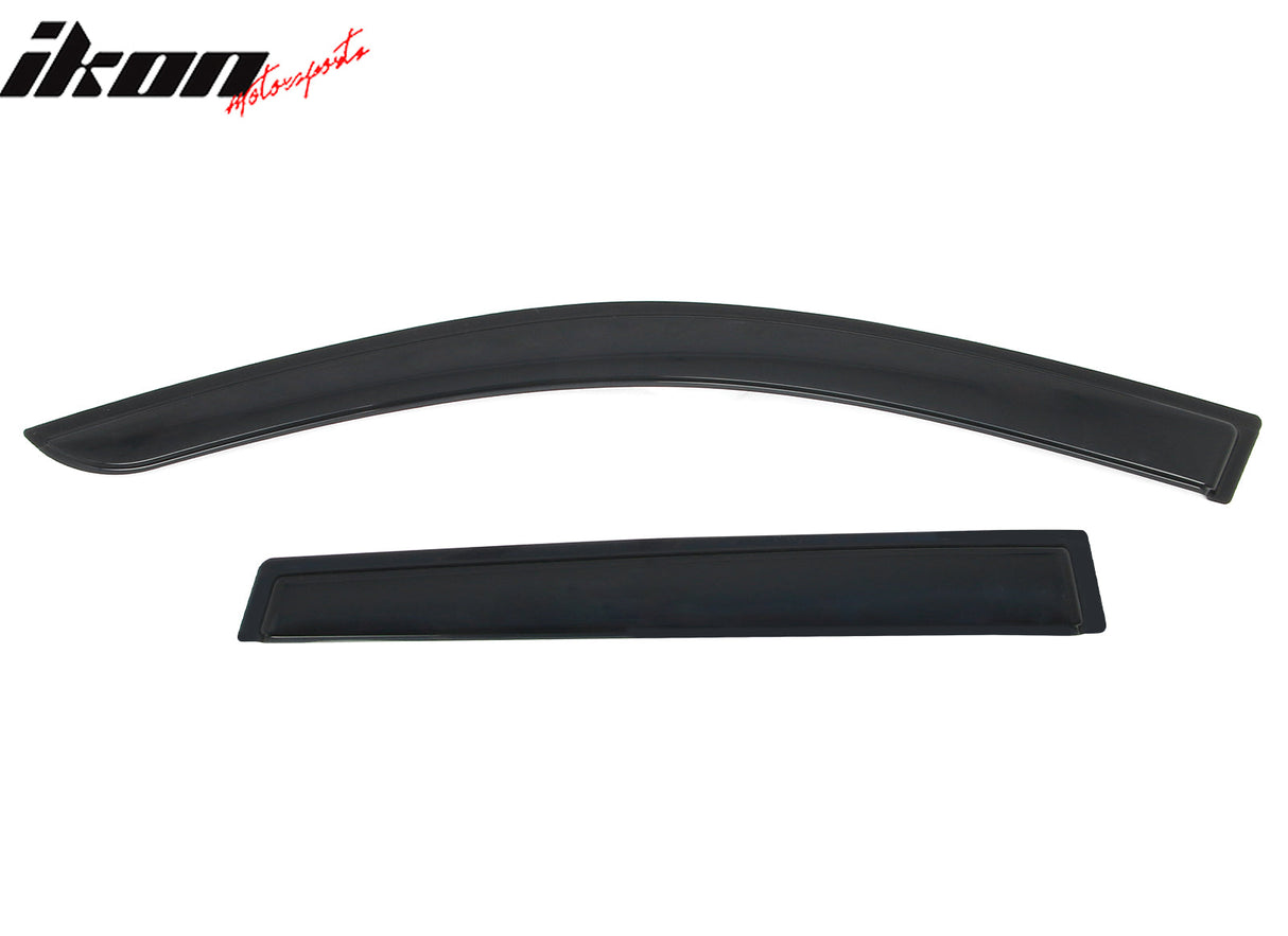 2022-2025 Toyota Corolla Cross 4PCS Tape on Window Visors Sun Guards