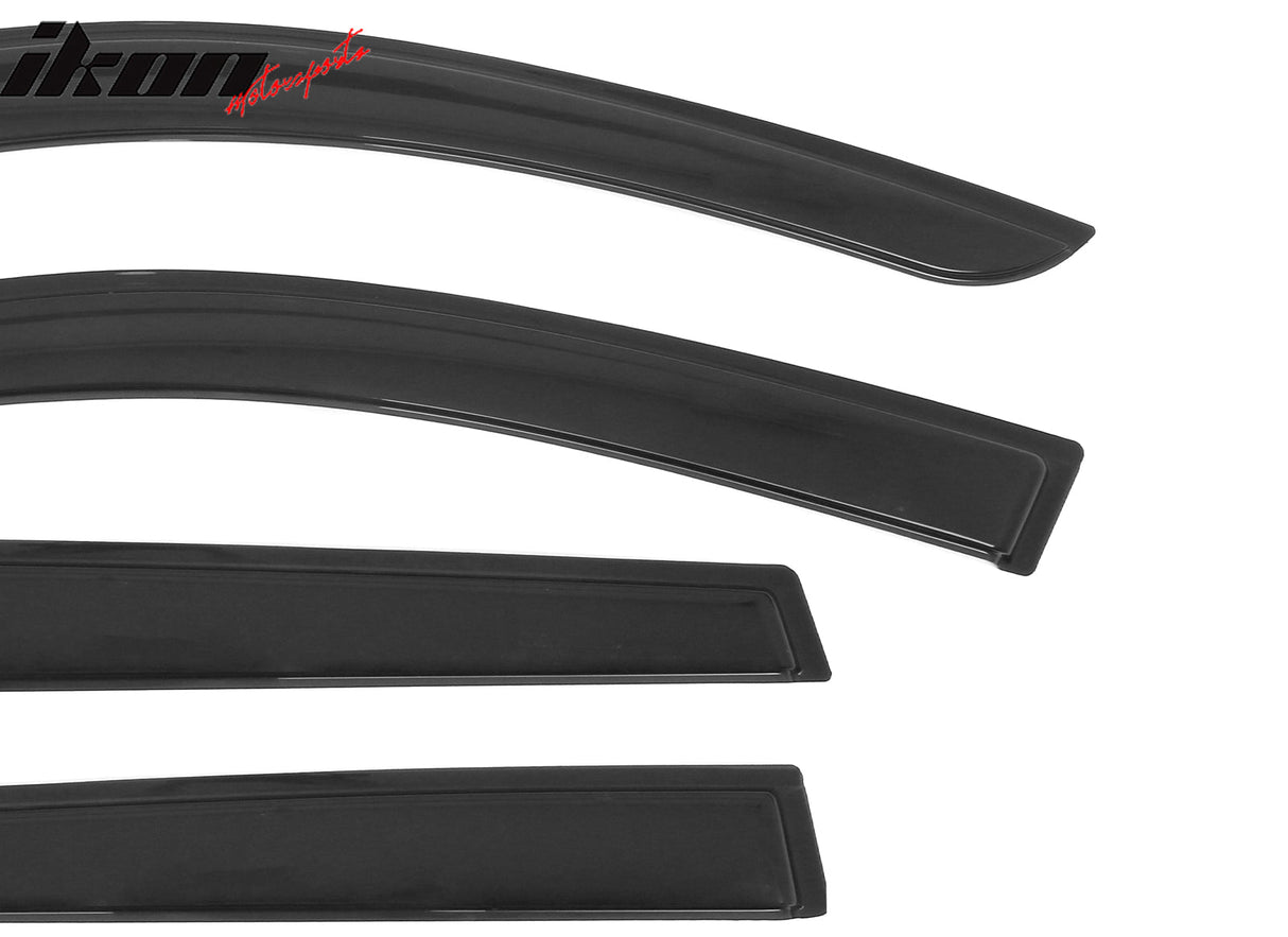 2022-2025 Toyota Corolla Cross 4PCS Tape on Window Visors Sun Guards