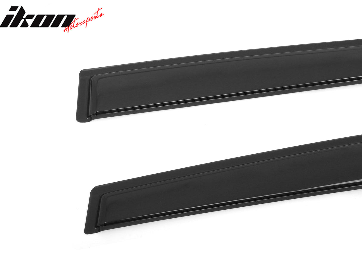 2022-2025 Toyota Corolla Cross 4PCS Tape on Window Visors Sun Guards