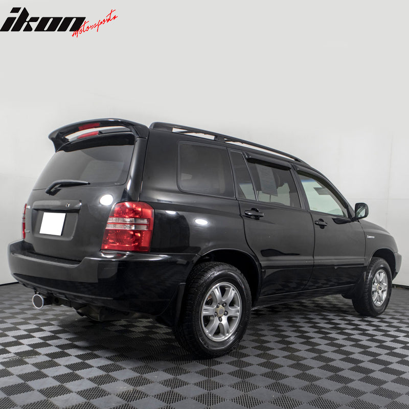 2001-2007 Toyota Highlander Slim Style Smoke Visor Window Vent Acrylic