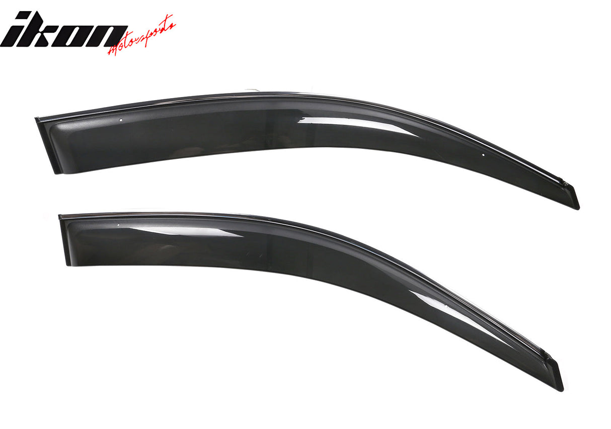 2008-2013 Toyota Highlander Acrylic 4PC Window Visors Tape On Guard