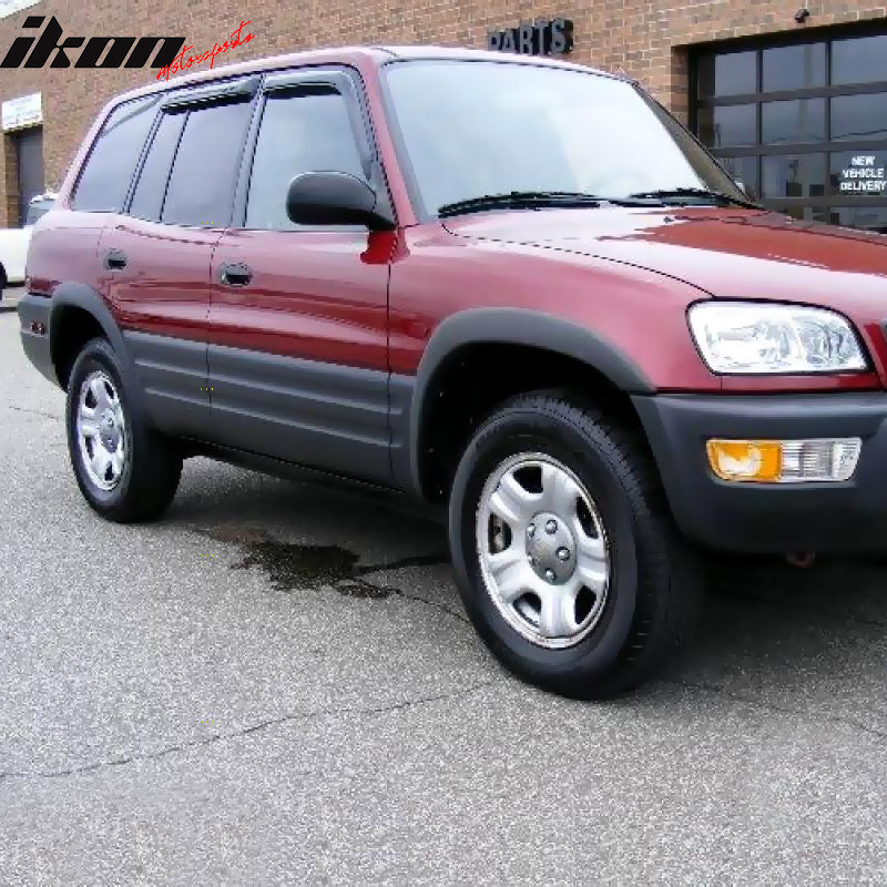 1996-2000 Toyota RAV4 4Pc Set Window Visors Acrylic