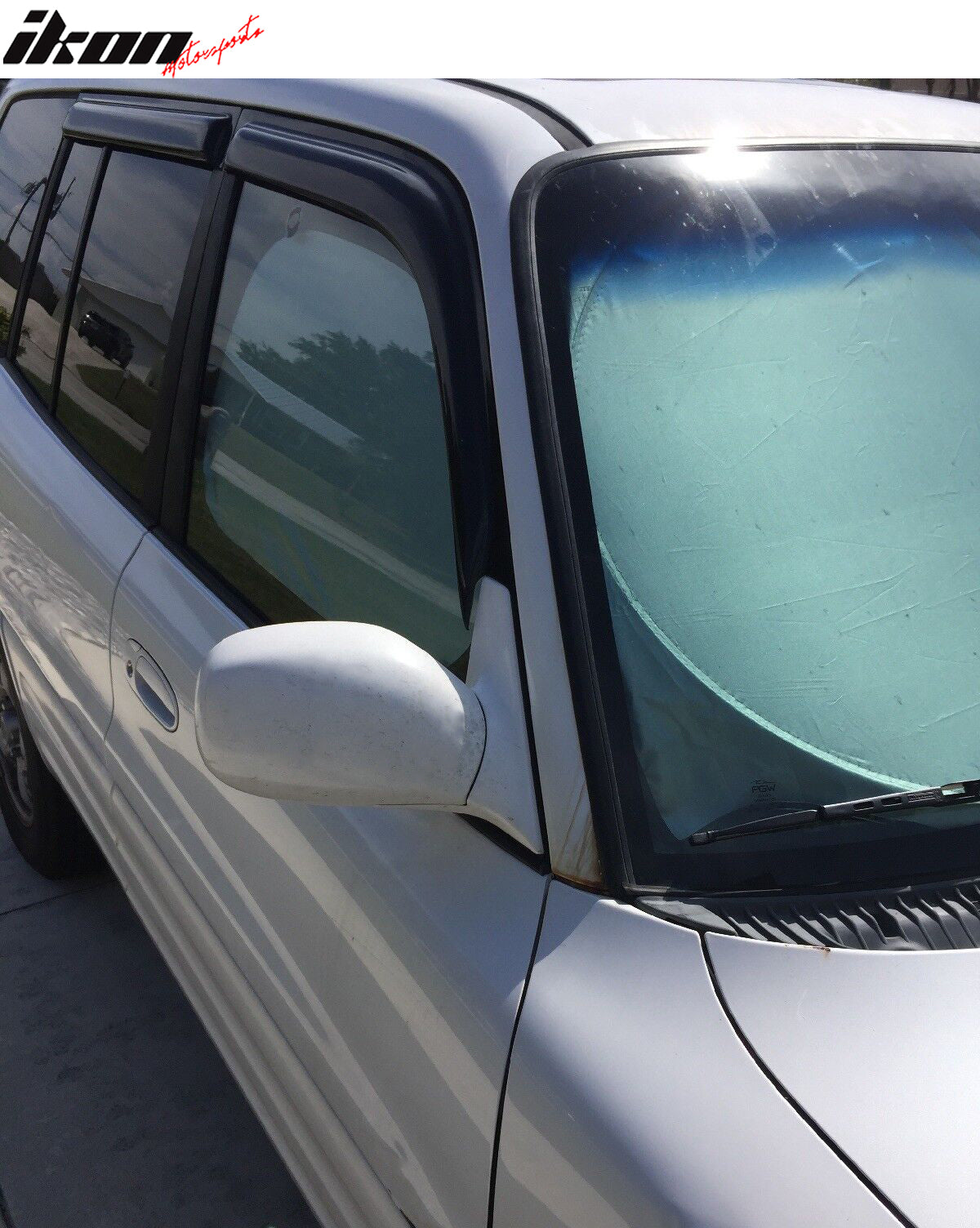 1996-2000 Toyota RAV4 4Pc Set Window Visors Acrylic