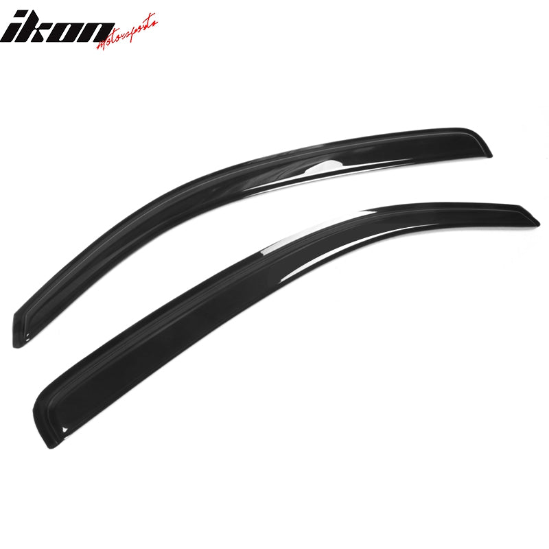 2005-2015 Toyota Tacoma Standard Cab Slim Style Acrylic Visor Windows