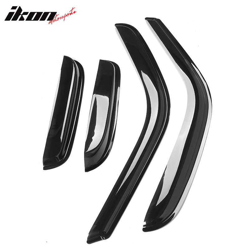 2000-2006 Toyota Tundra Extended Window Visors Slim Style Smoke Acryli