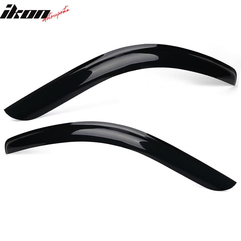 2007-2017 Toyota Tundra Standard Cab Slim Style Acrylic Visor Windows