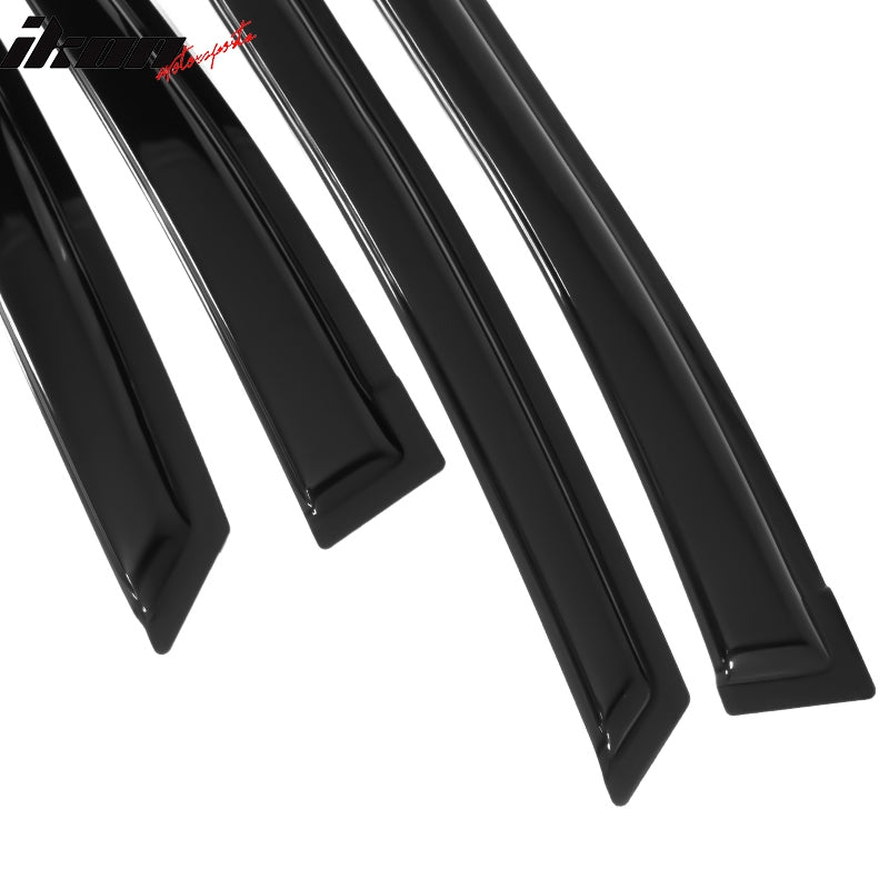 2010-2015 Toyota Prius XW30 4Pc Set Window Visors Acrylic