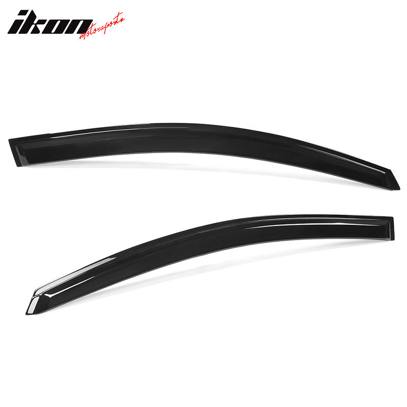 2010-2014 Volkswagen Golf OEM Style Smoke Tinted Window Visors Acrylic