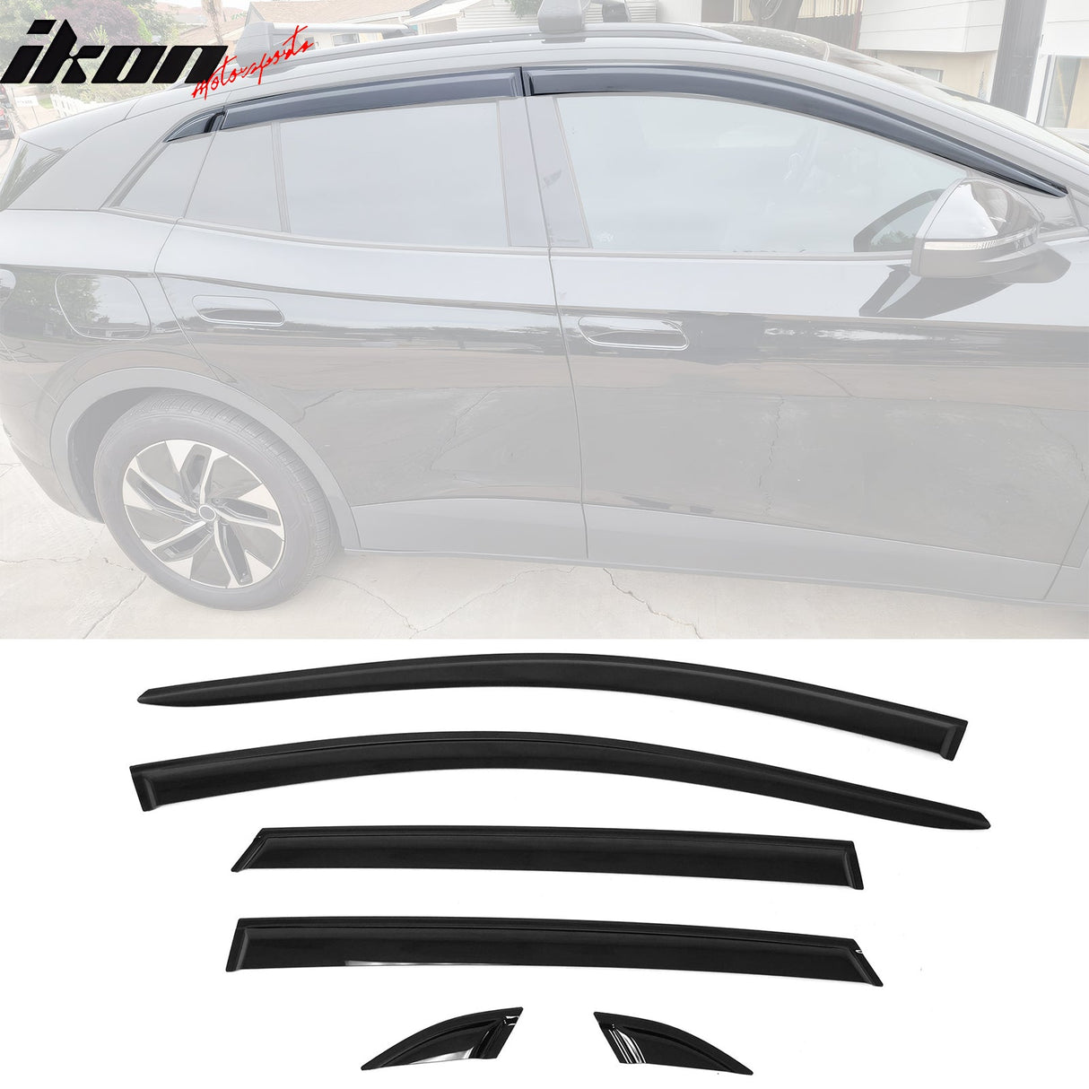 2021-2025 Volkswagen ID.4 Window Visors Acrylic