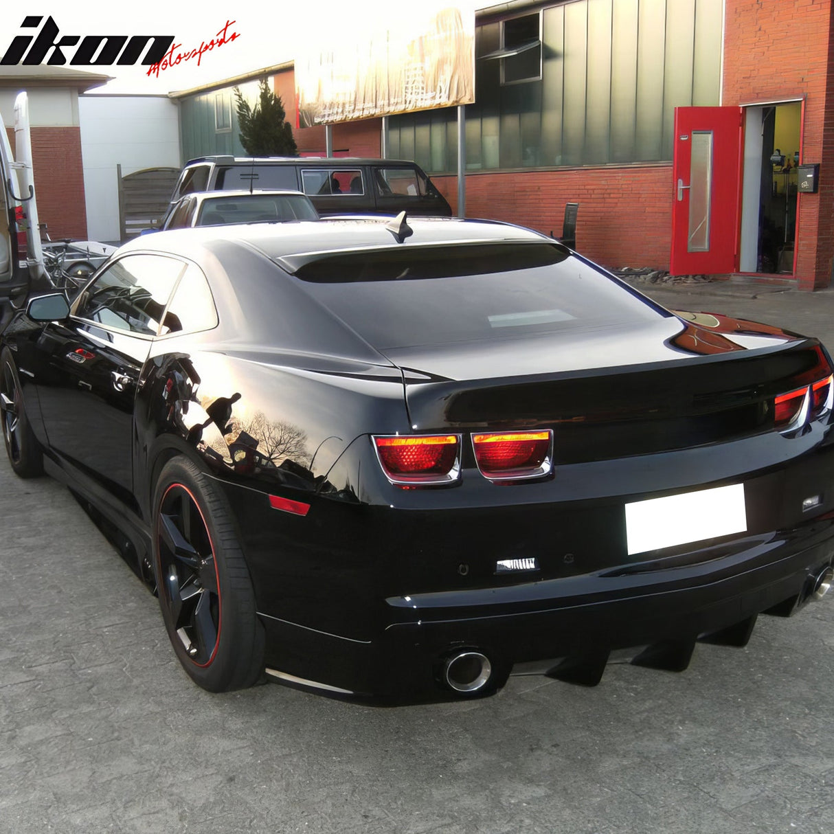 2010-2015 Chevy Camaro G Style Smoke Roof Spoiler Window Vent Acrylic