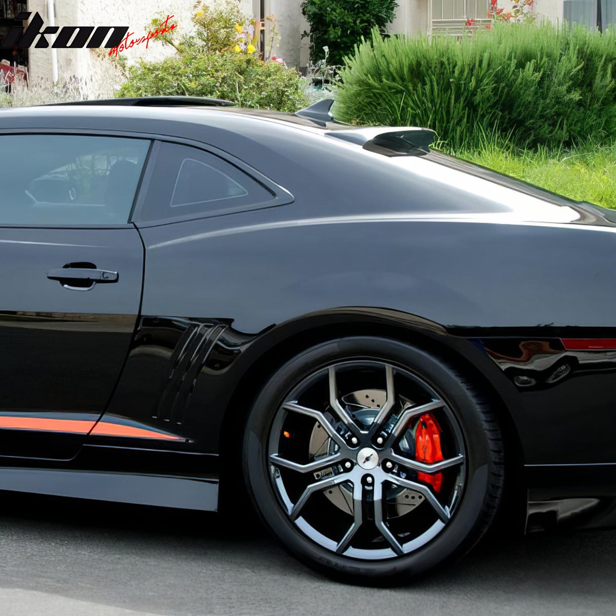 2010-2015 Chevy Camaro G Style Smoke Roof Spoiler Window Vent Acrylic