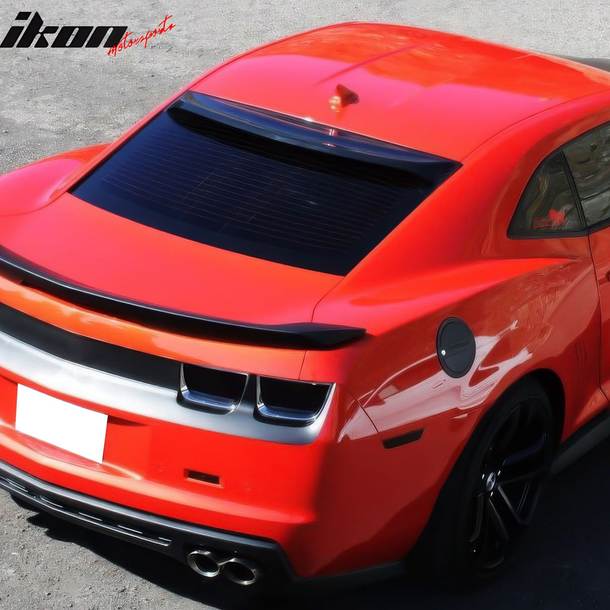 2010-2015 Chevy Camaro G Style Smoke Roof Spoiler Window Vent Acrylic