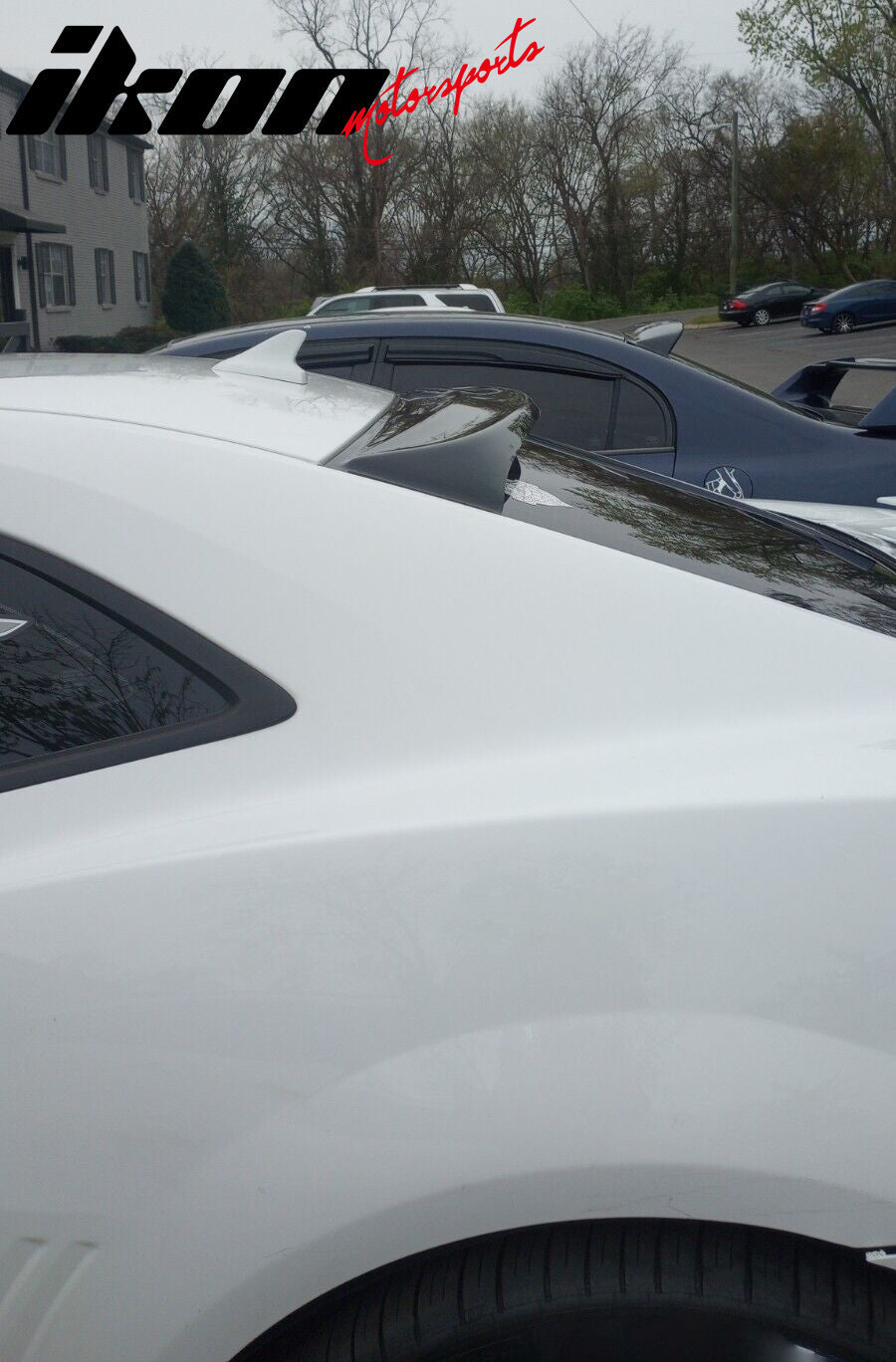 2010-2015 Chevy Camaro G Style Smoke Roof Spoiler Window Vent Acrylic