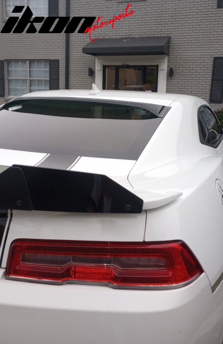 2010-2015 Chevy Camaro G Style Smoke Roof Spoiler Window Vent Acrylic