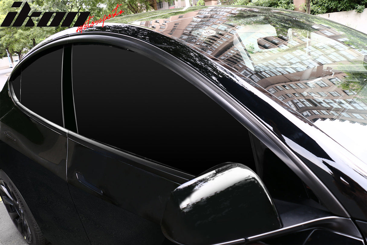 2020-2024 Tesla Model Y Window Visors ABS 4PCS