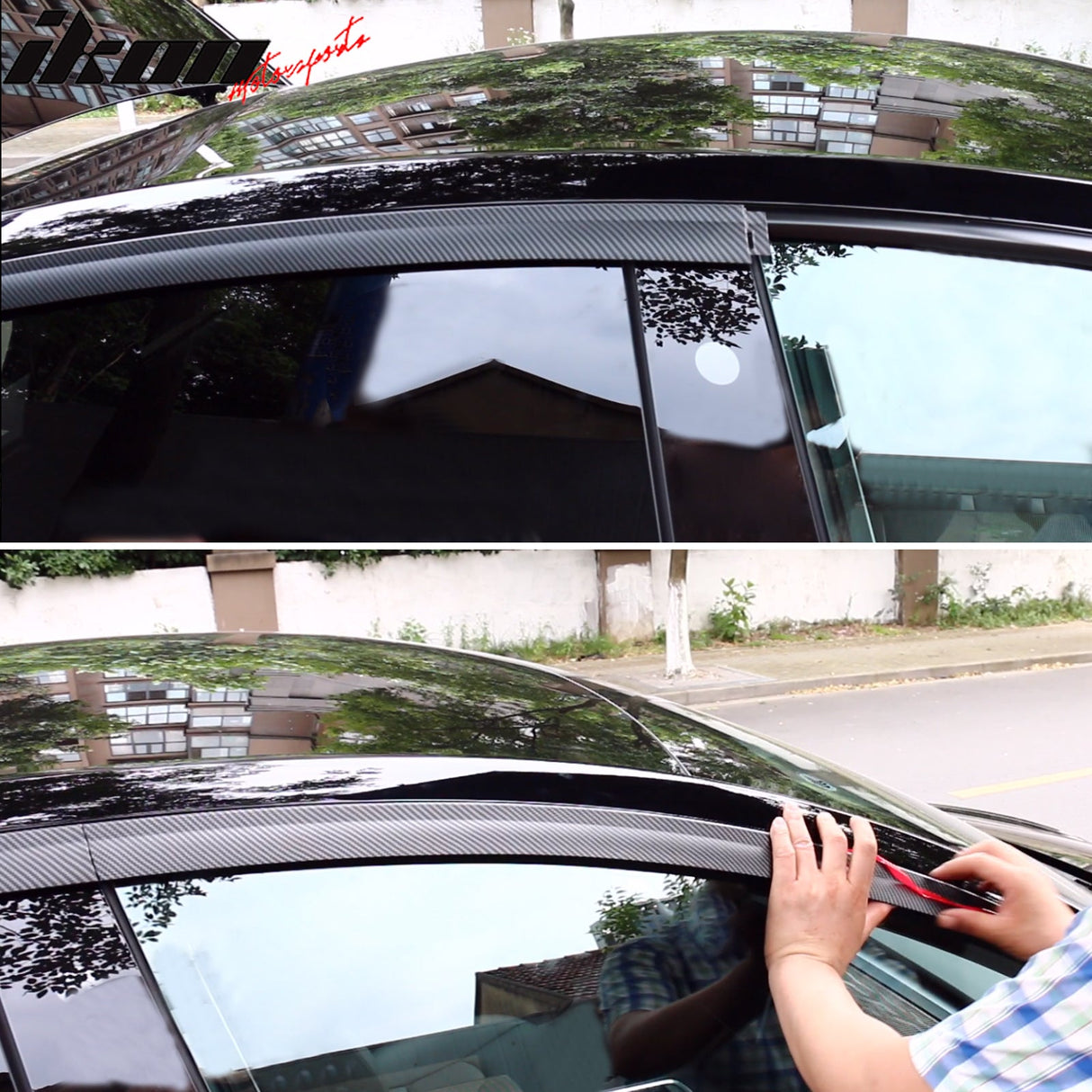 2020-2024 Tesla Model Y Window Visors ABS 4PCS