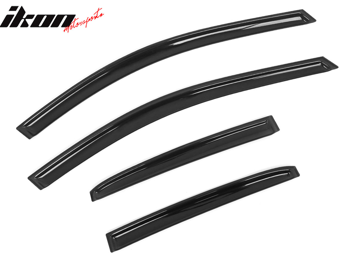 2018-2024 Toyota Camry 4PCS in Channel Window Visors Vent Rain Guards