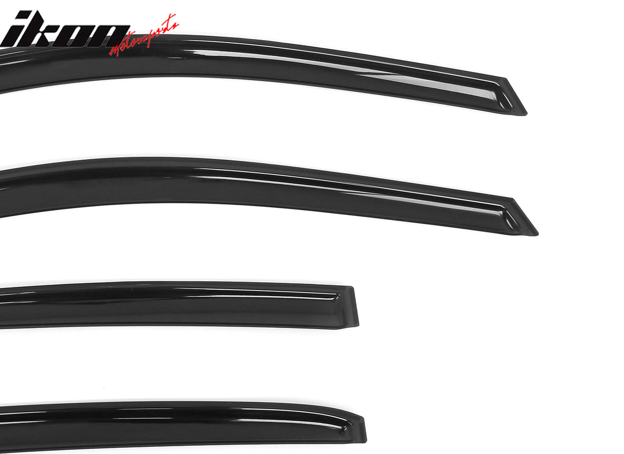 2018-2024 Toyota Camry 4PCS in Channel Window Visors Vent Rain Guards
