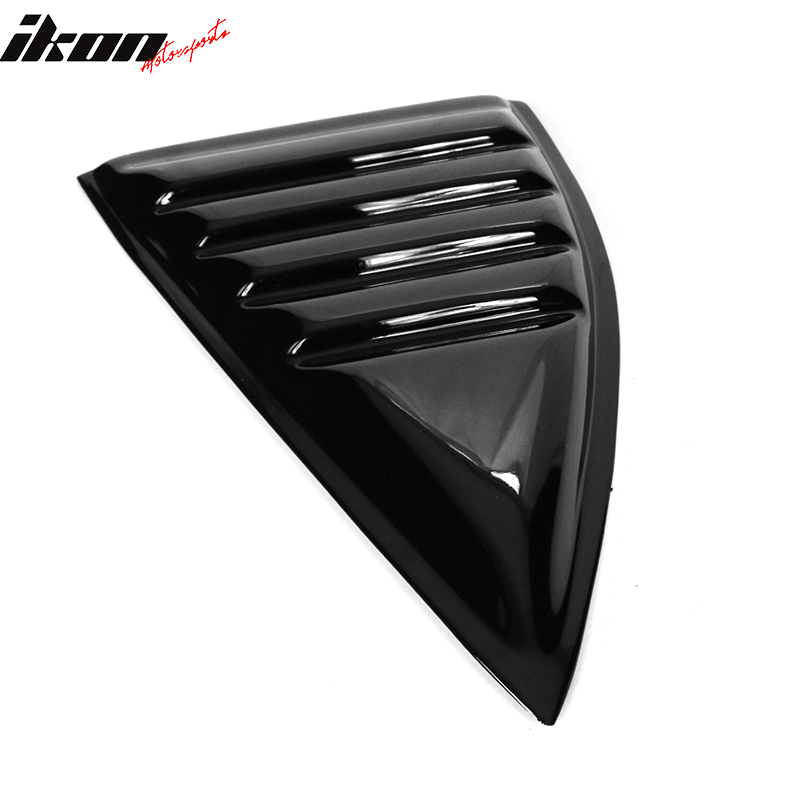 2010-2015 Chevy Camaro XE V2 Style Side Window Louver Shade Cover PP