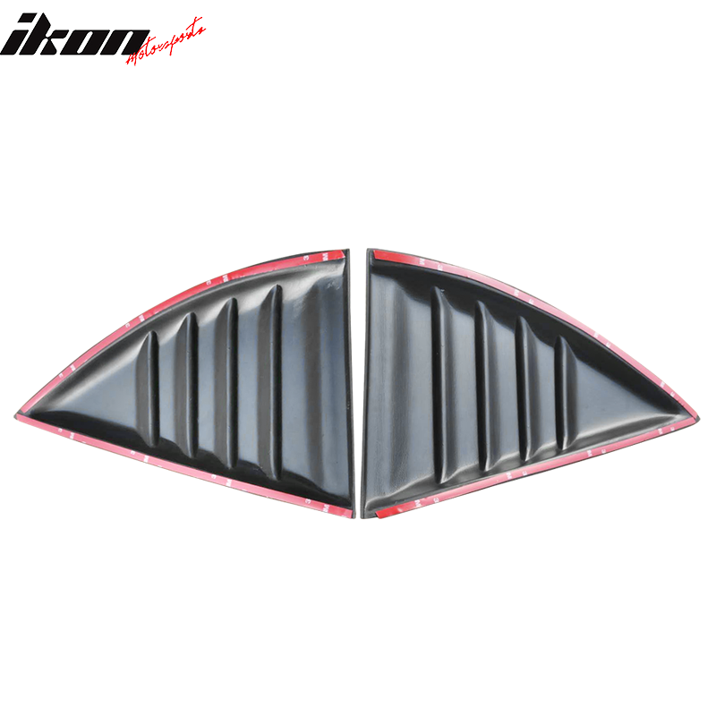 2010-2015 Chevy Camaro XE V2 Style Side Window Louver Shade Cover PP
