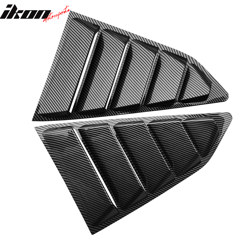 2016-2024 Chevy Camaro Quarter Rear Side Window Louvers