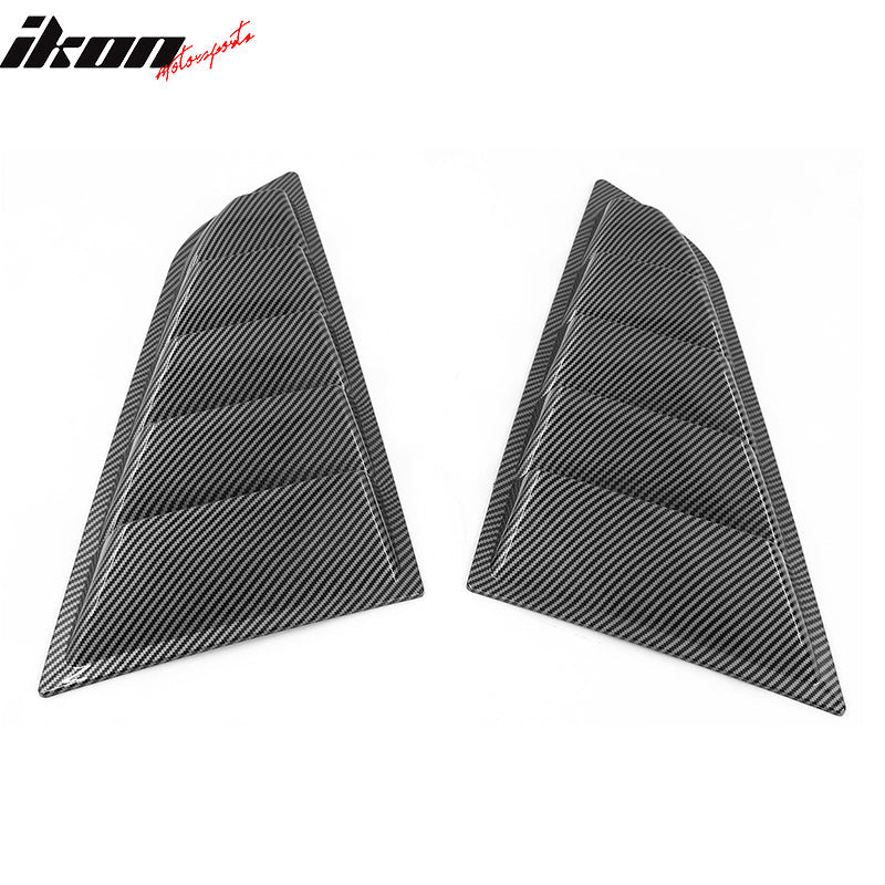 2014-2019 Chevy Corvette Classic Side Window Louvers Pair