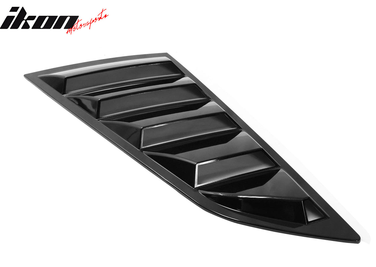 2014-2019 Chevrolet Corvette C7 Coupe V2 Style Side Window Louver PC