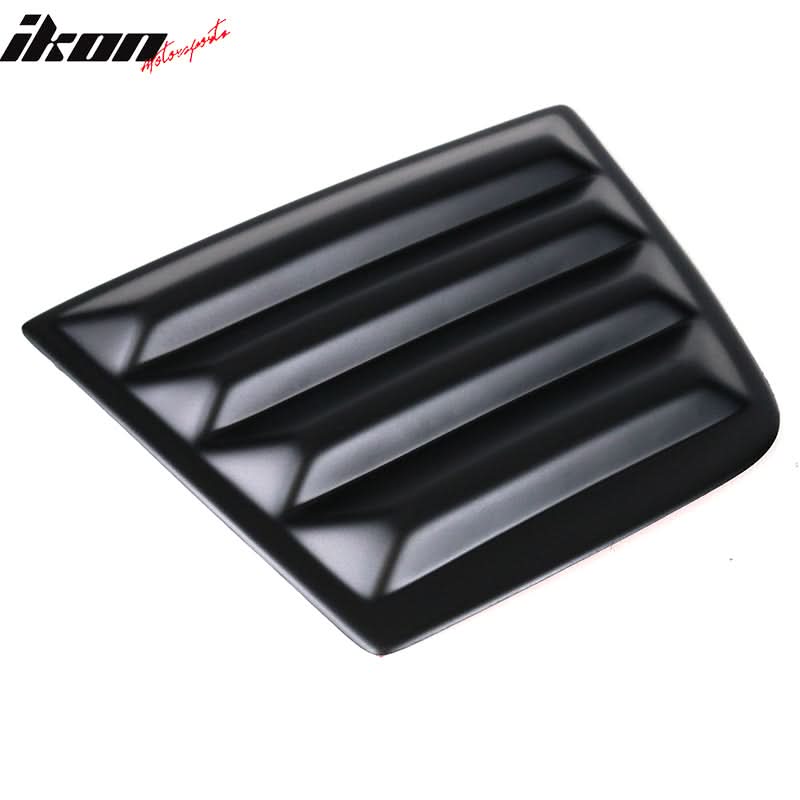2011-2023 Dodge Charger Unpainted Rear Side Window Louver Air Vent ABS
